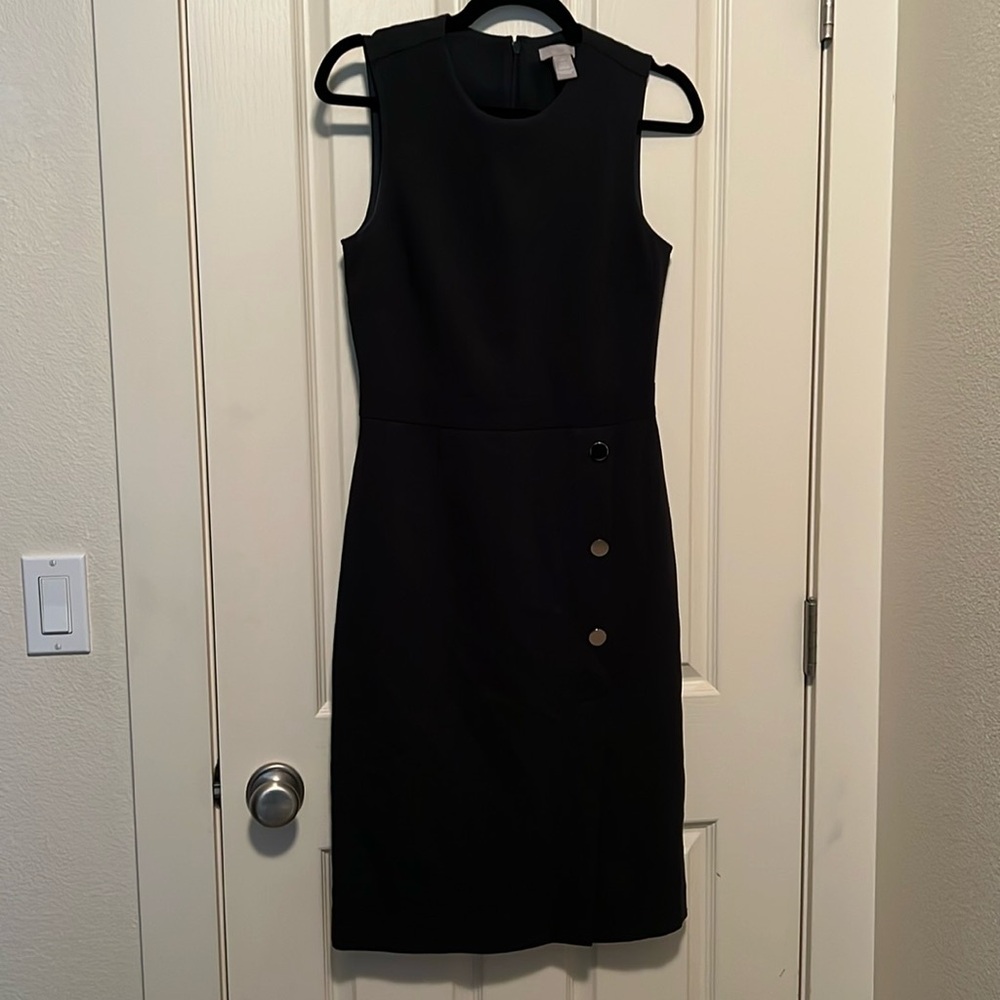 Fitted Green H&M business formal dress